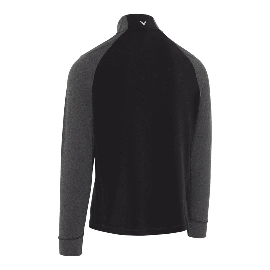 Callaway Aquapel Mixed Media 1/4-Zip Golf Top CGKFD015