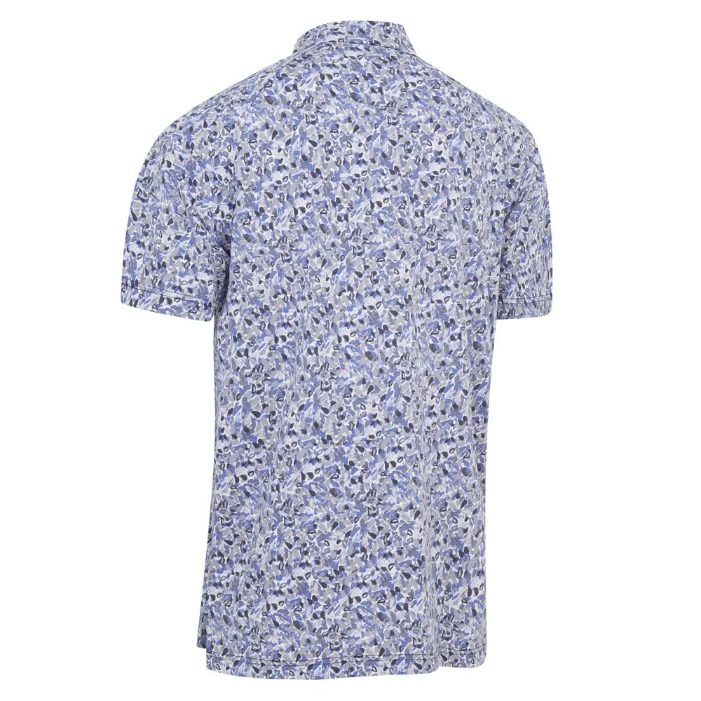 Callaway Filtered Floral Print Golf Polo Shirt CGKSC0B1
