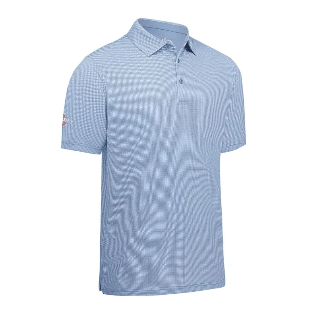 Callaway Gingham Odyssey Golf Polo Shirt CGKSD0S6