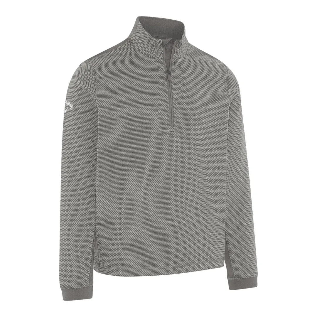 Callaway Hex Textured 1/4-Zip Golf Fleece CGKFD040