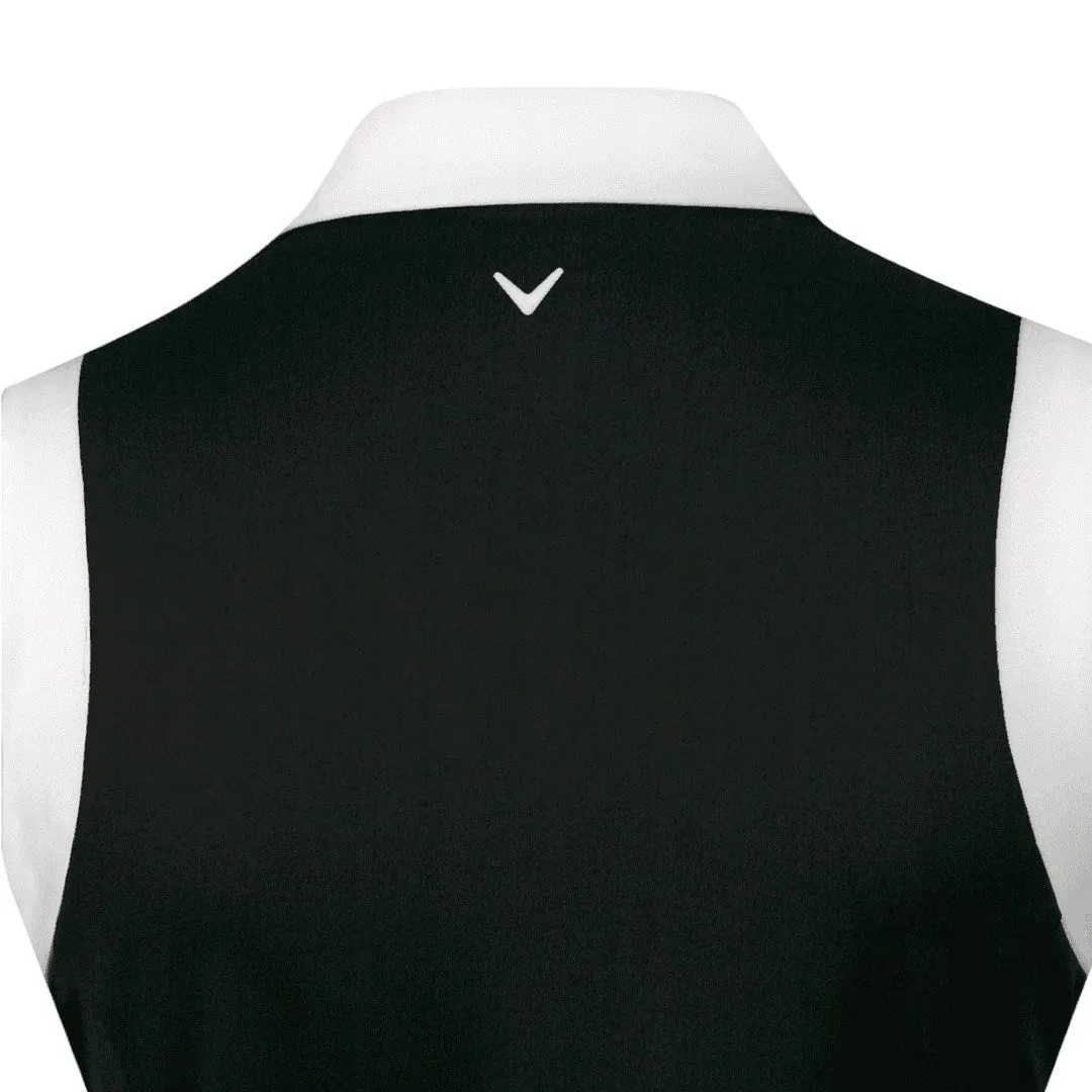 Callaway Ladies Colour Block S/L Golf Polo Shirt CGKSD034