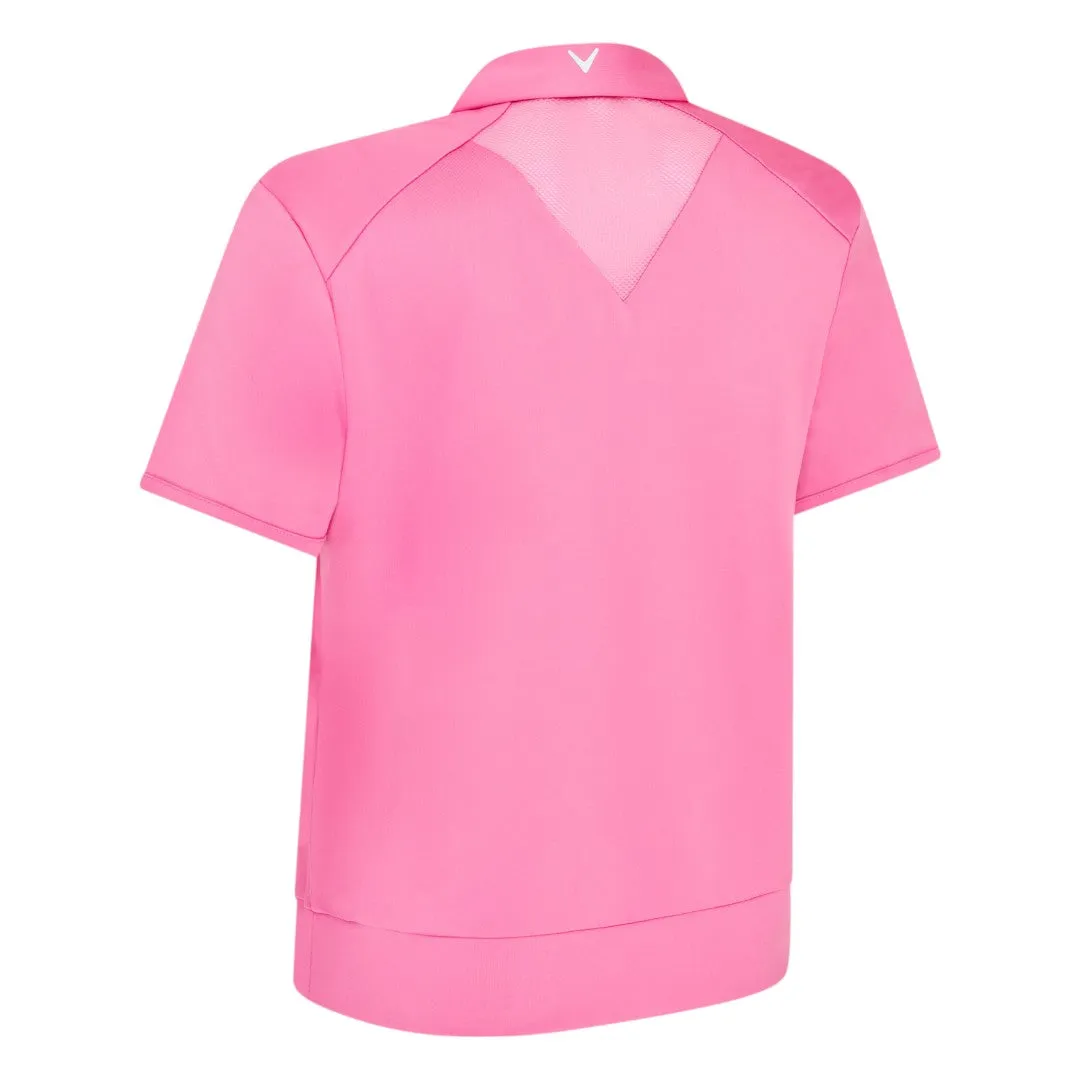 Callaway Ladies Waist Length Essential Golf Polo Shirt CGKSF131