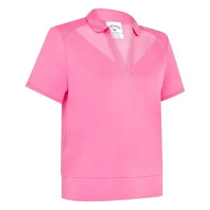Callaway Ladies Waist Length Essential Golf Polo Shirt CGKSF131