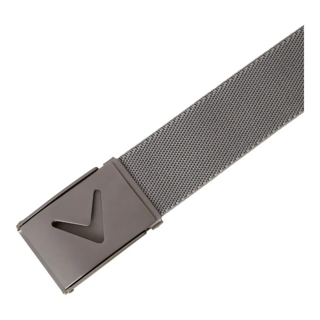 Callaway Mens V-Logo Golf Belt CGASE0R3