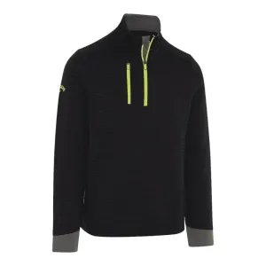 Callaway Midweight Textured 1/4-Zip Golf Fleece CGKFD038