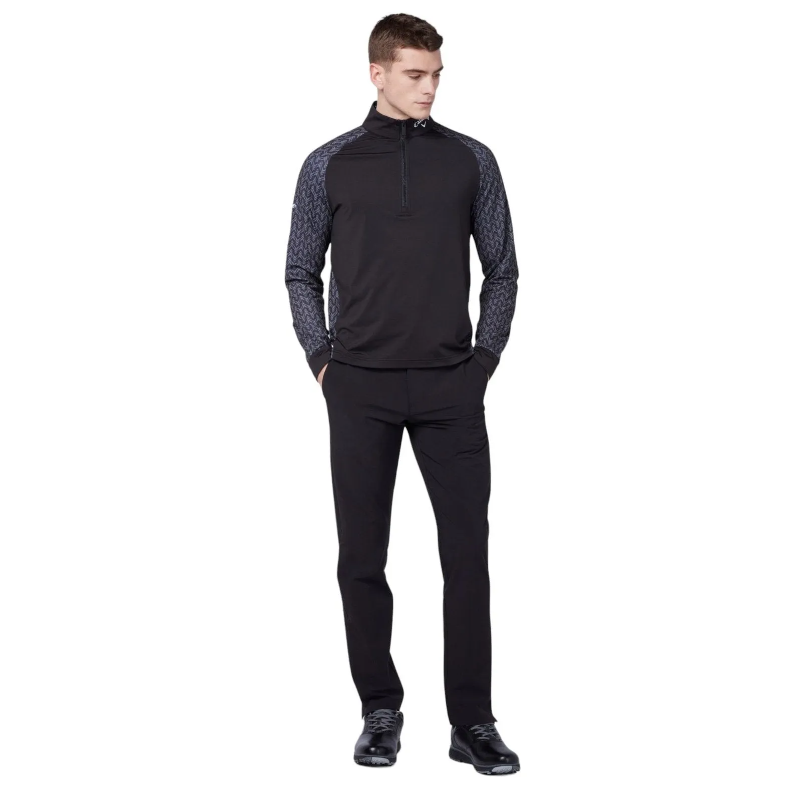 Callaway Odyssey Blocked 1/4 Zip Golf Mid layer CGJSD0D5