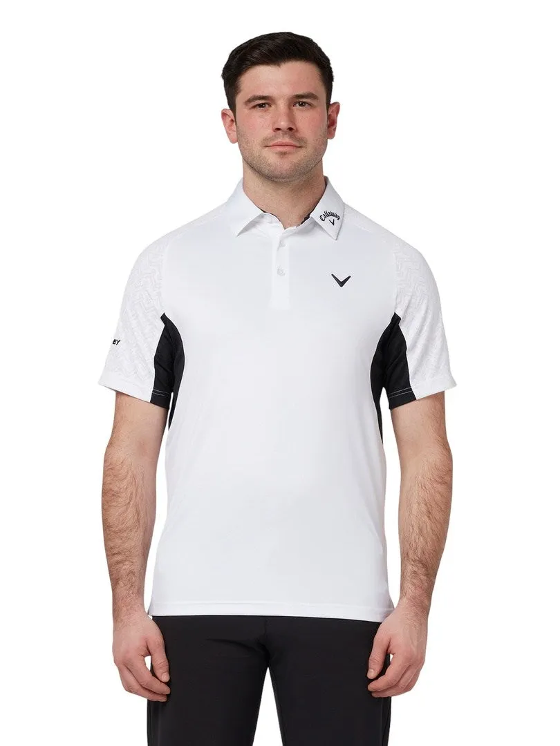 Callaway Odyssey Blocked Golf Polo Shirt CGKSD0D3