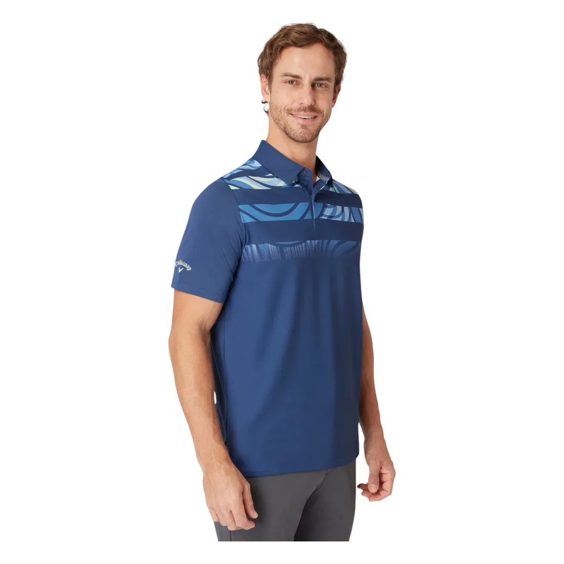 Callaway Trippy Block Golf Polo Shirt CGKSF0A6