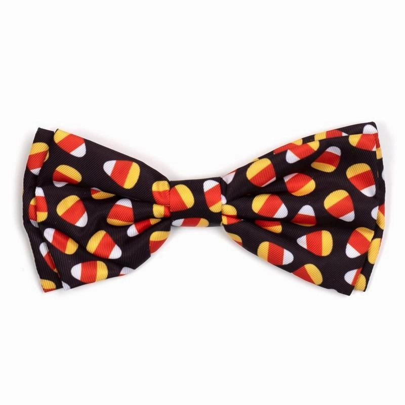 Candy Corn Dog Bow Tie dog collar accessory,collar decor