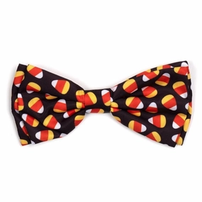 Candy Corn Dog Bow Tie dog collar accessory,collar decor
