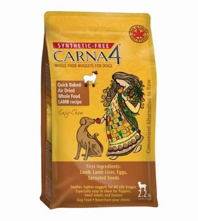 Carna4 Easy-Chew Quick Baked Air Dried Dry Dog Food (Lamb) air-dried dog food,dehydrated dog food