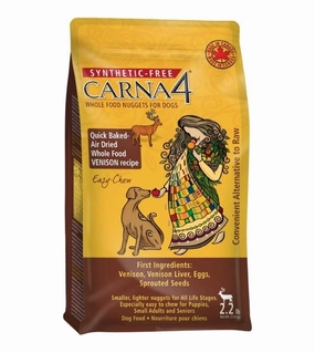 Carna4 Easy-Chew Quick Baked Air Dried Dry Dog Food (Venison) air-dried dog food,dehydrated dog food