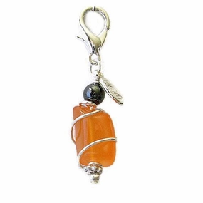 Carnelian/Hematite Healing Dog Collar Charm Pawmulet dog collar charm,pet tag