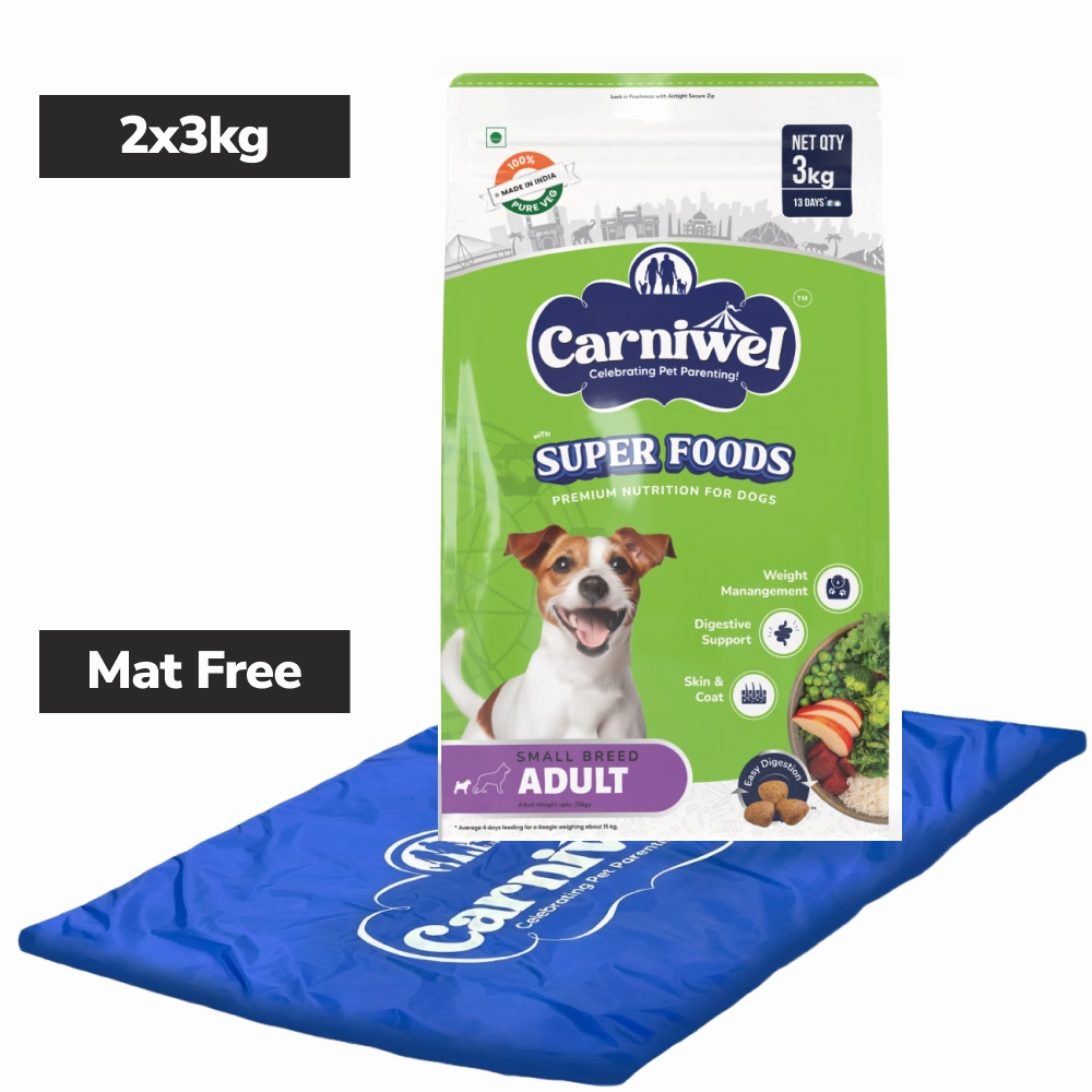 Carniwel Superfoods Veg Kibble Small Breed Adult Dog Dry Food