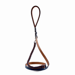 Colima Classic Combo Leather And Macrame Dog Leash dog mobility,outdoor pet aid