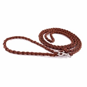 Colima Finn Leather Dog Leash Chocolate dog mobility,outdoor pet aid