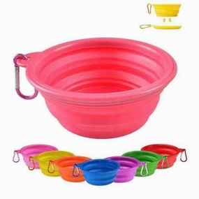 Collapsible Travel Dog Bowl dog travel gear,pet travel