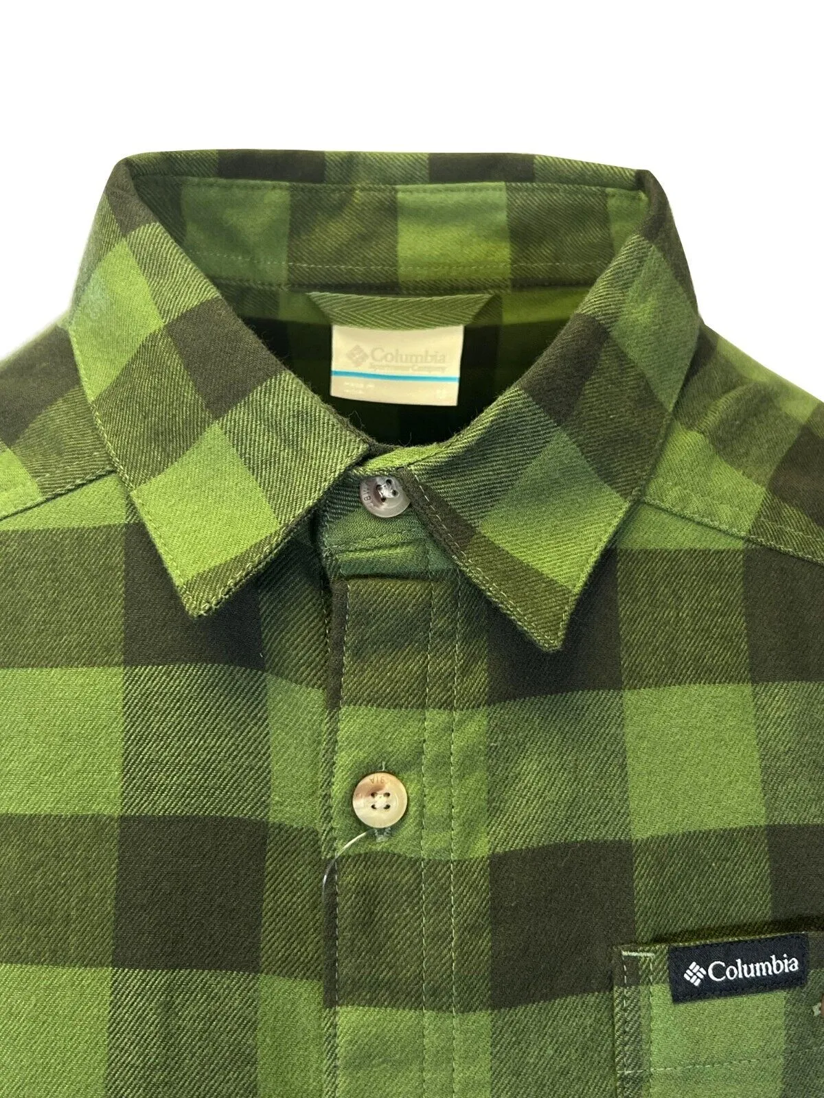 Columbia Men's Canteen Buffalo Check Shirt Cornell Woods Flannel L/S (352) Columbia Clothing