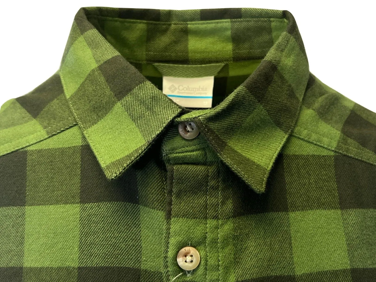 Columbia Men's Canteen Buffalo Check Shirt Cornell Woods Flannel L/S (352) Columbia Clothing