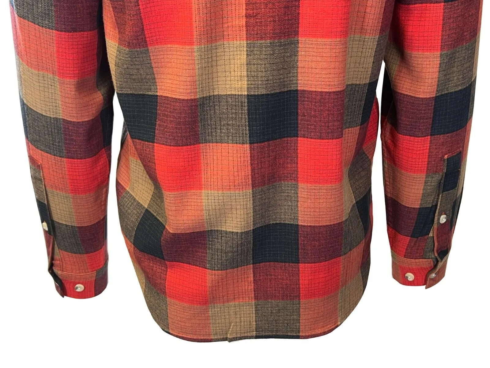 Columbia Men's Red Jasper Buffalo Check Shirt Cornell Woods Flannel L/S (698) Columbia Clothing