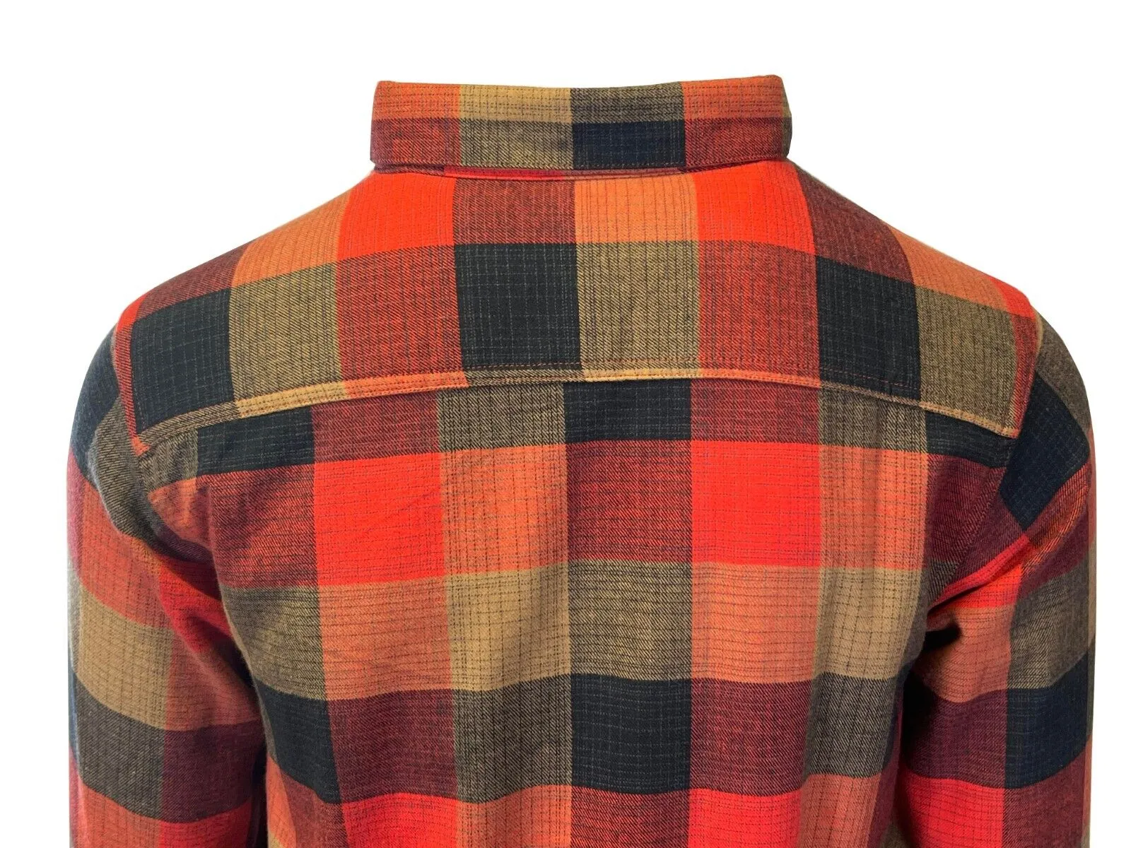 Columbia Men's Red Jasper Buffalo Check Shirt Cornell Woods Flannel L/S (698) Columbia Clothing
