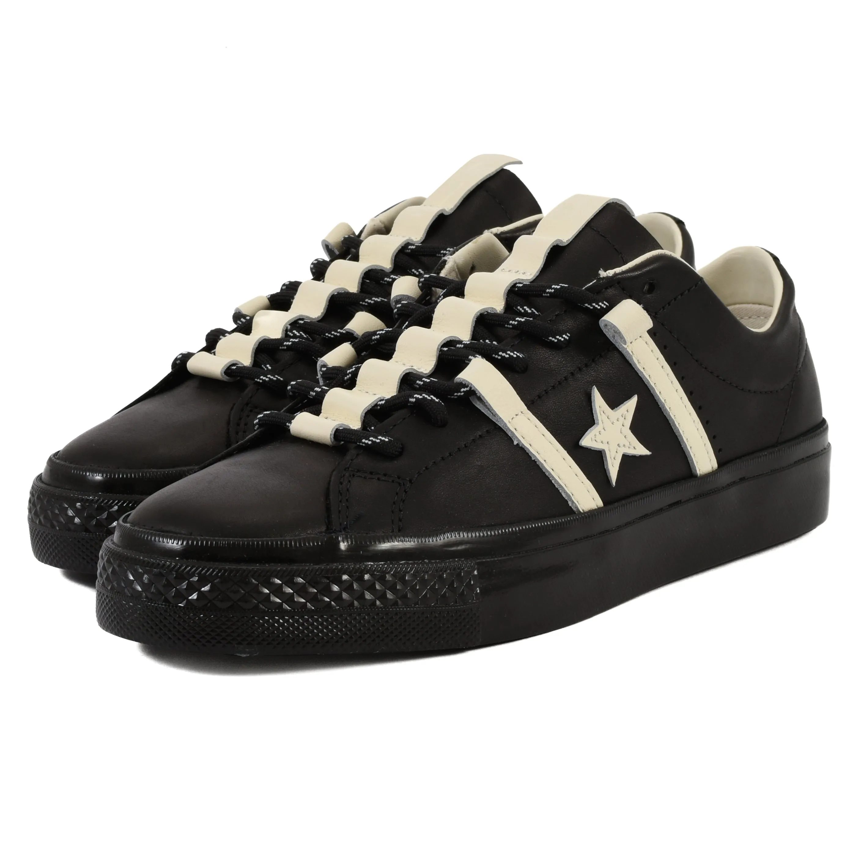Cons - Bobby De Keyzer One Star Academy Pro Ox (Black/Egret) Converse Shoes