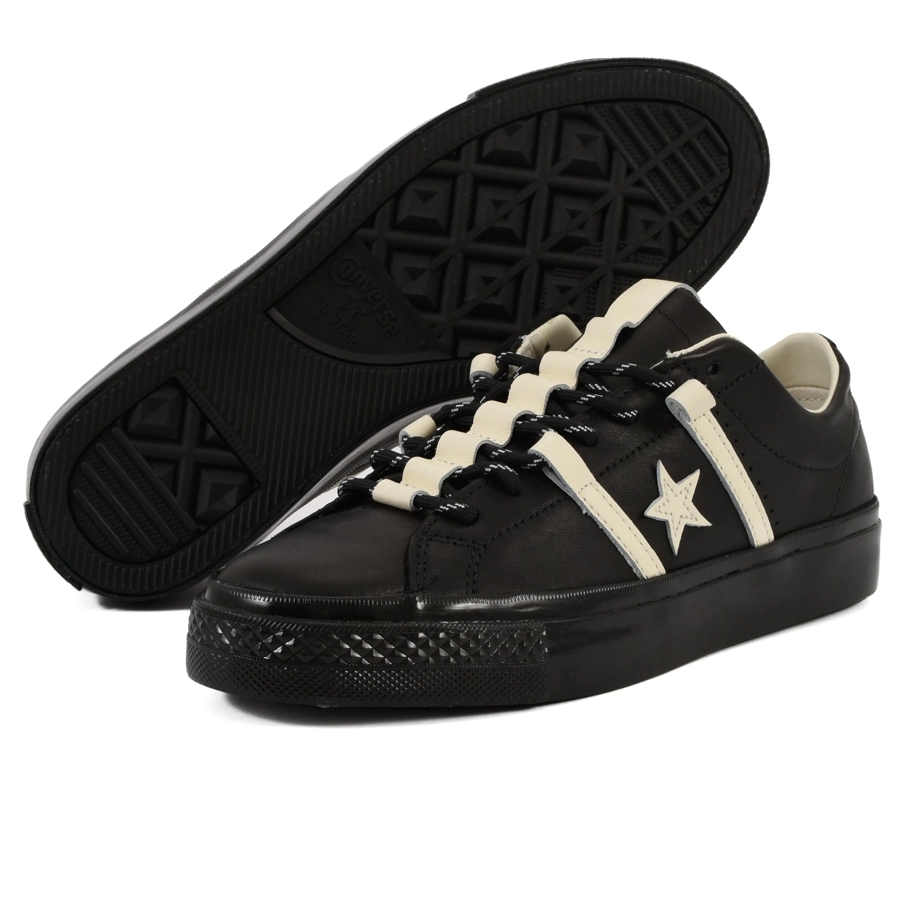 Cons - Bobby De Keyzer One Star Academy Pro Ox (Black/Egret) Converse Shoes
