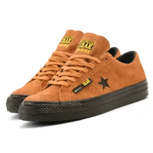 Cons - Converse x IRAK NYC One Star Pro OX (Amber Brown/Black) Converse Shoes