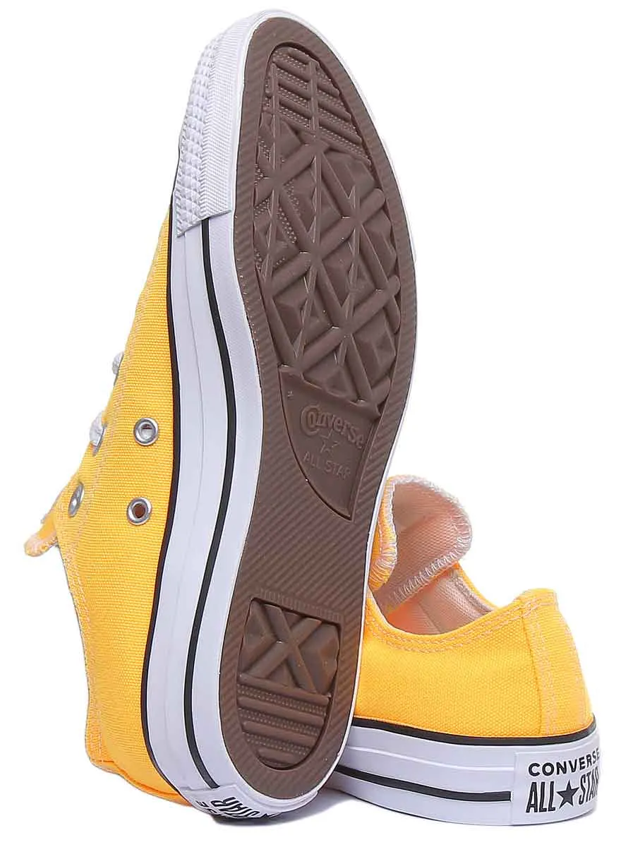 Converse 167235C CT All Star Low Trainer In Orange Shoes Converse