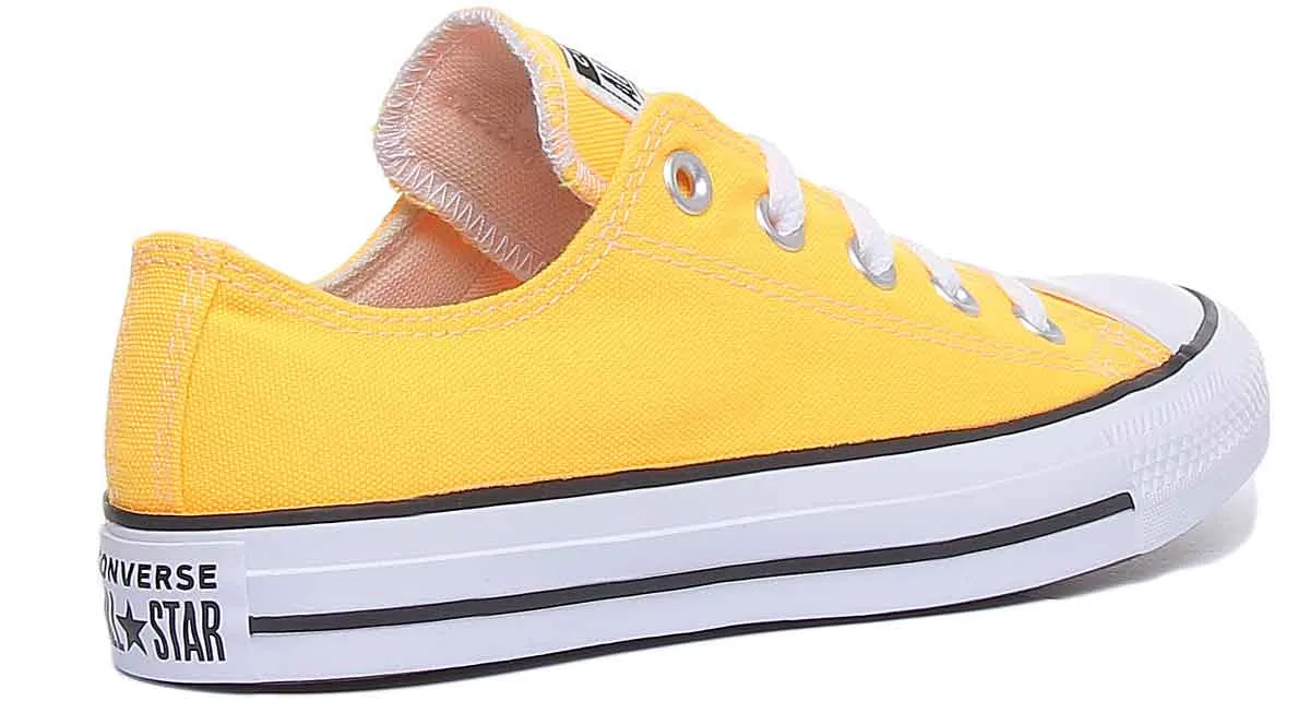 Converse 167235C CT All Star Low Trainer In Orange Shoes Converse