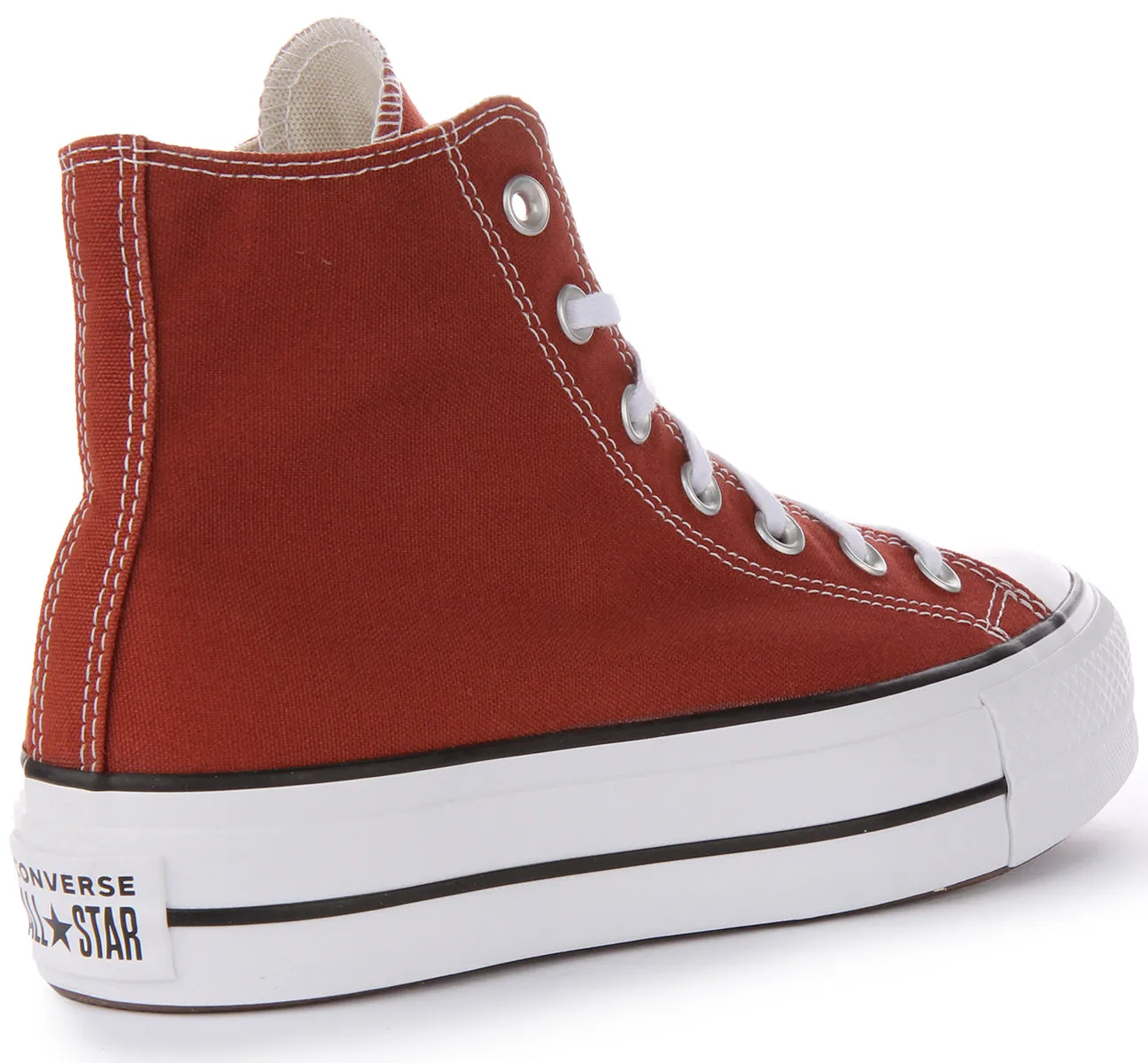 Converse A06896C All Star Lift In Spice Brown Shoes Converse