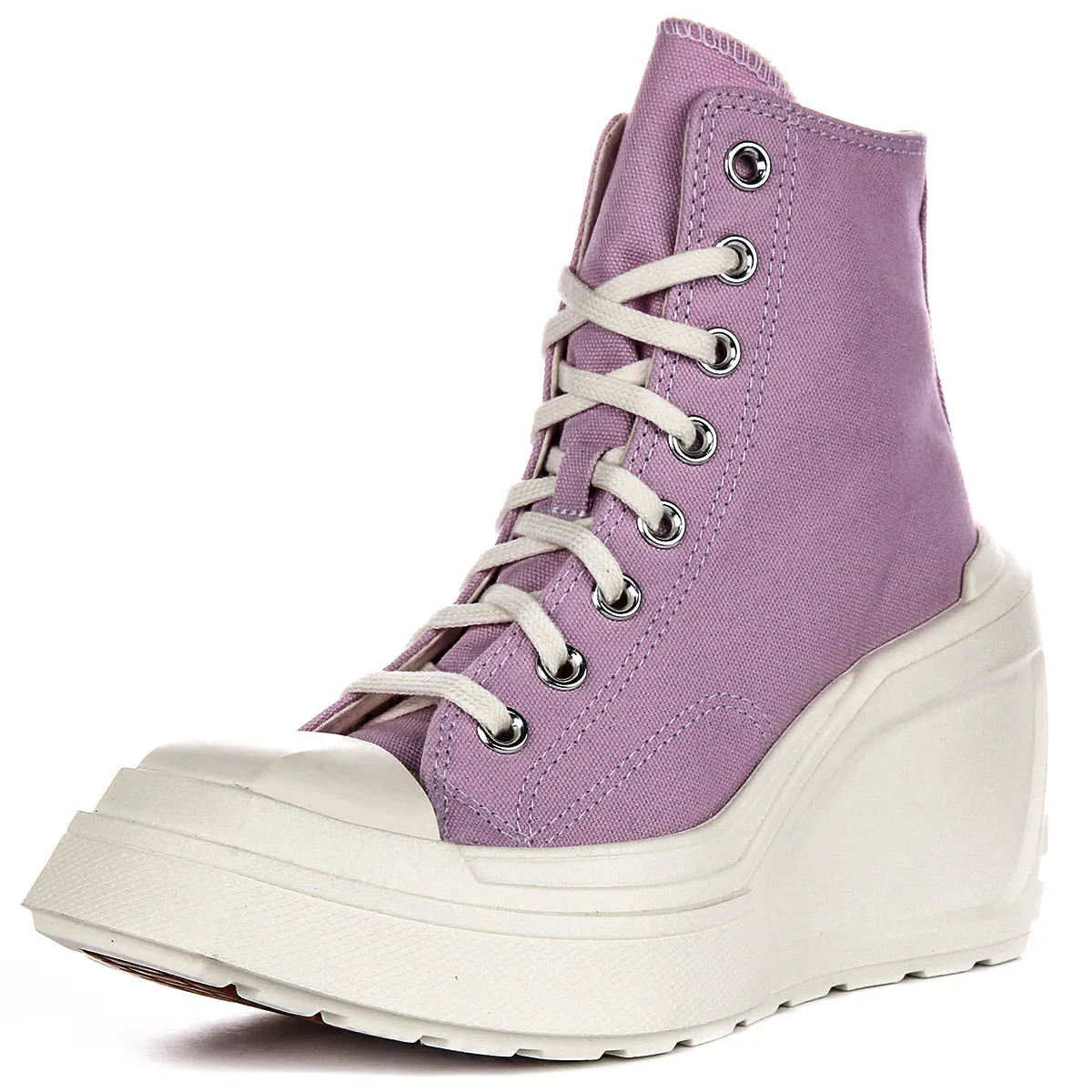 Converse A07584C De Luxe Wedge In Pink White For Women Shoes Converse