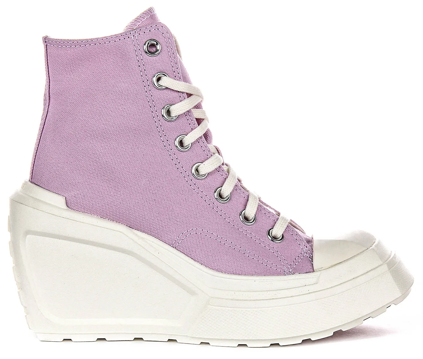 Converse A07584C De Luxe Wedge In Pink White For Women Shoes Converse