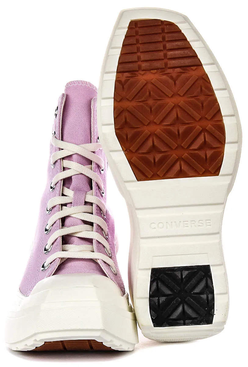 Converse A07584C De Luxe Wedge In Pink White For Women Shoes Converse