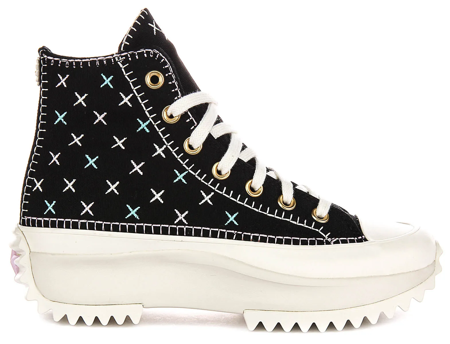 Converse A08733C Runstar Hike In Black Gold Shoes Converse