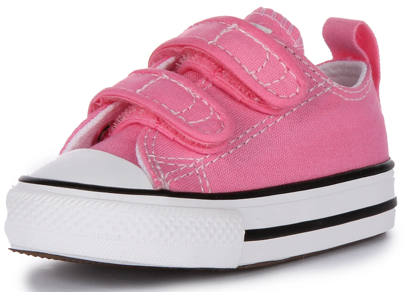 Converse All Star 709447C Velcro 2 Strap In Pink For Infants Shoes Converse