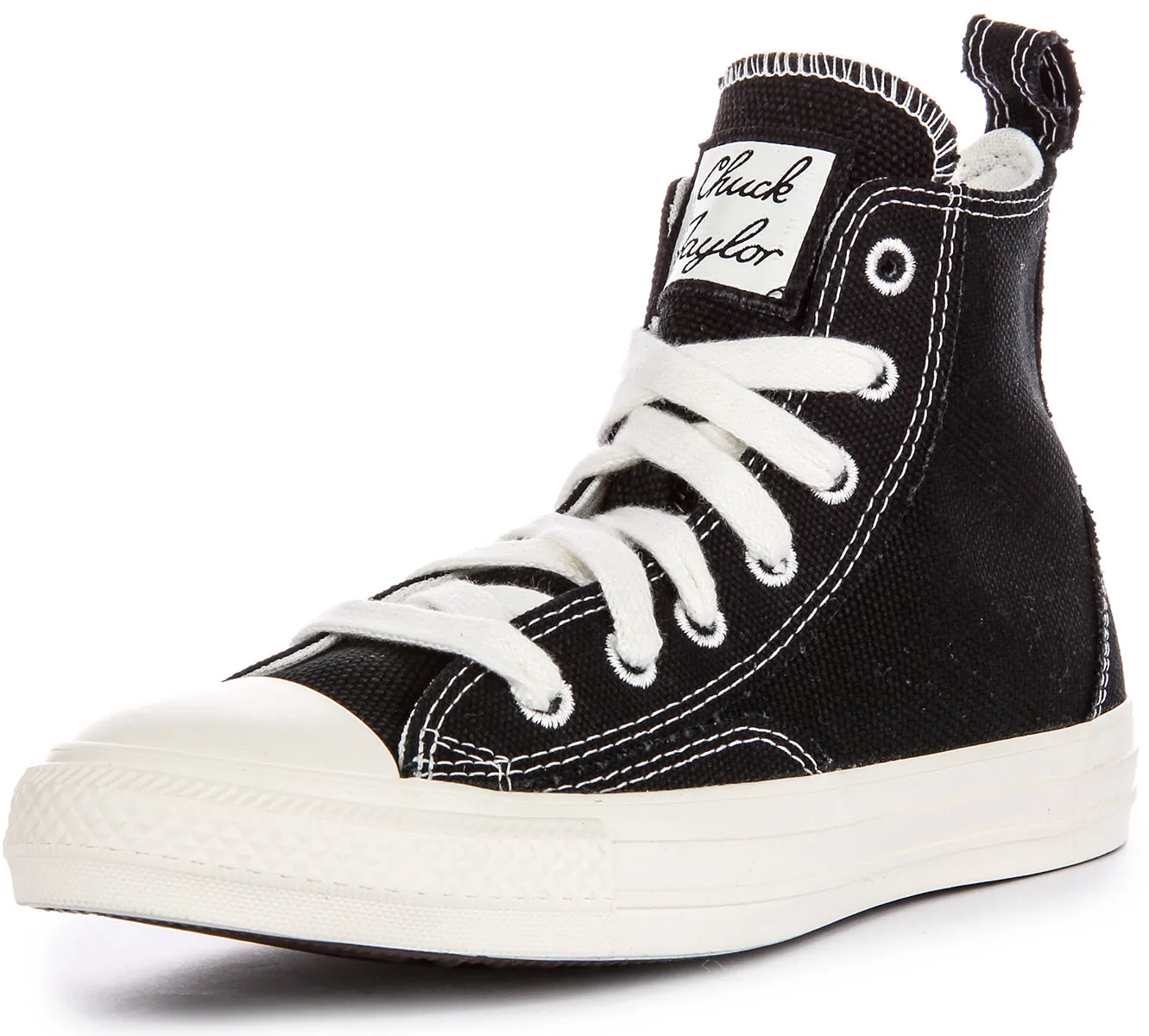 Converse All Star A06100C Oversize Patch In Black White Shoes Converse