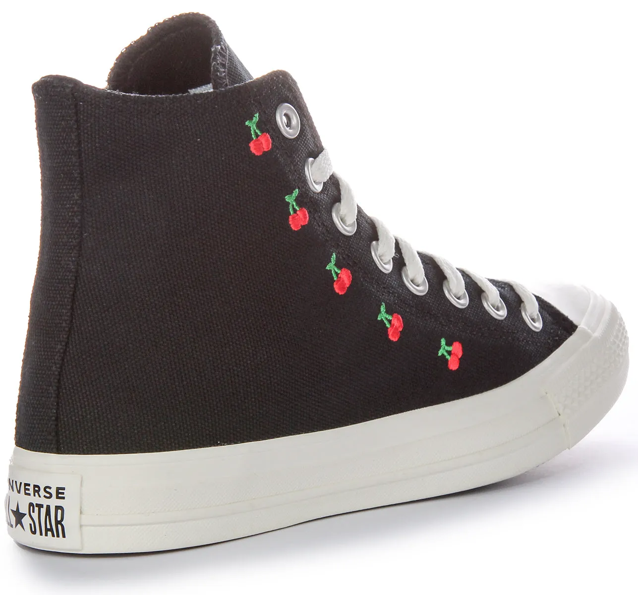 Converse All Star Cherries A08142C In Black Red For Women Shoes Converse