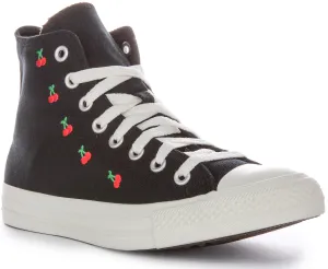 Converse All Star Cherries A08142C In Black Red For Women Shoes Converse