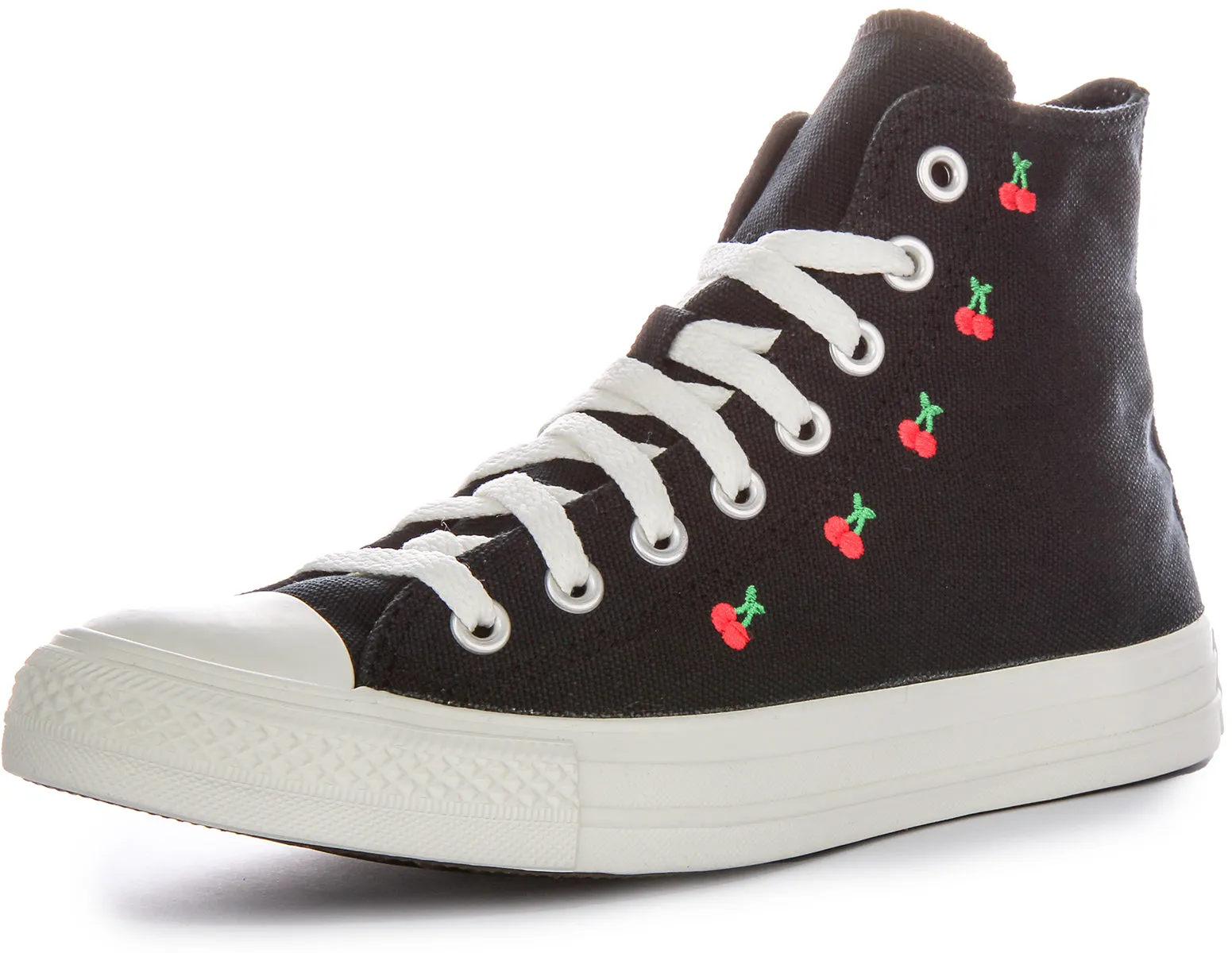 Converse All Star Cherries A08142C In Black Red For Women Shoes Converse