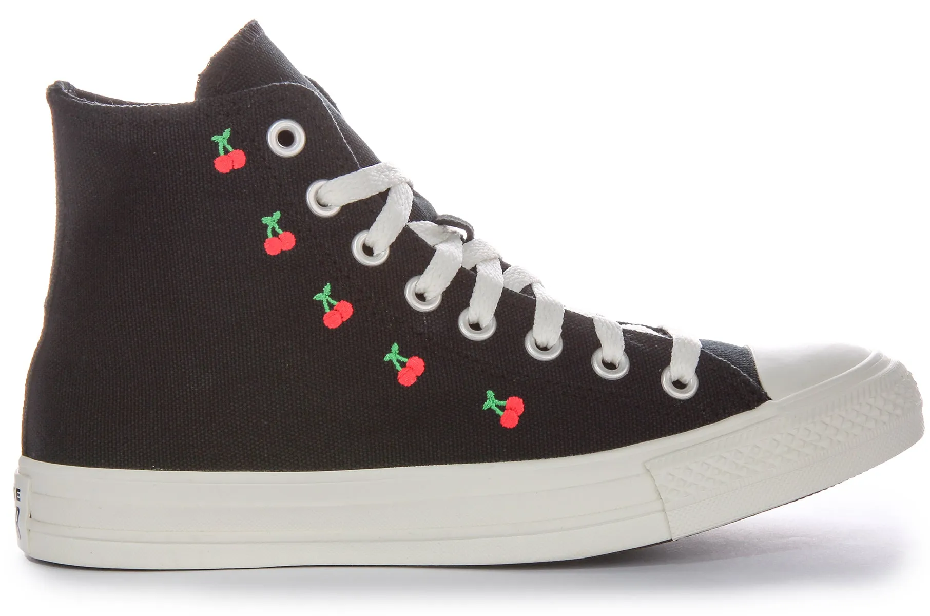Converse All Star Cherries A08142C In Black Red For Women Shoes Converse