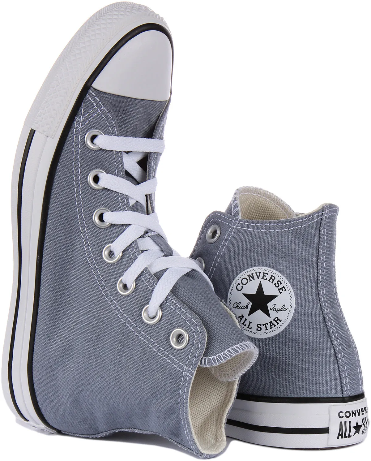 Converse All Star Chuck Taylor A02786C In High Top Grey Shoes Converse