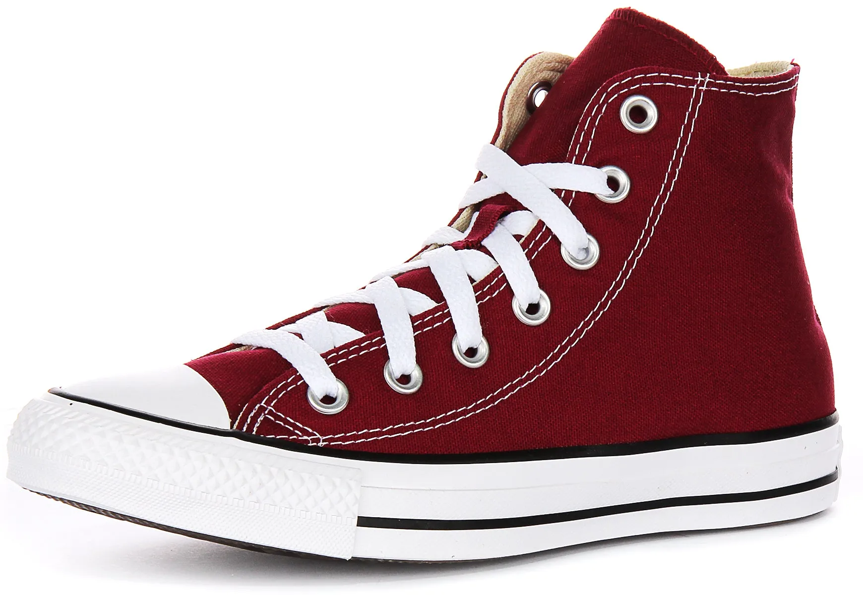 Converse All Star Chuck Taylor M9613C In Maroon Hi Tops Shoes Converse