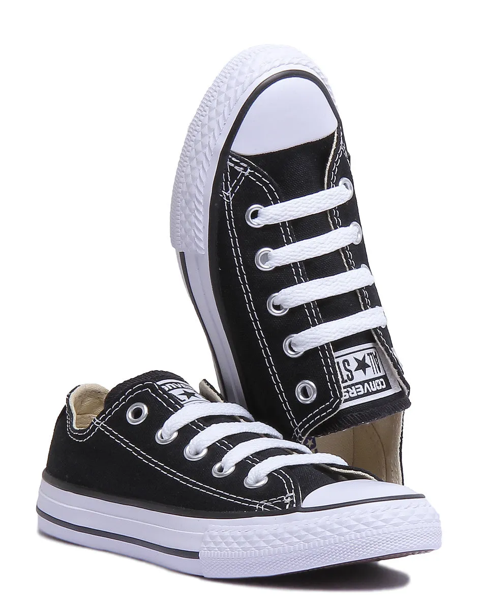 Converse All Star Core Kids Low In Black Shoes Converse