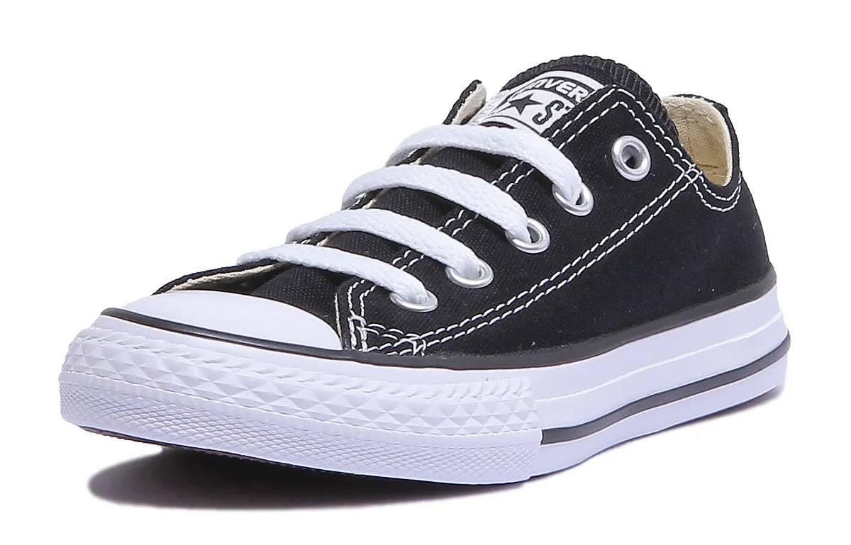 Converse All Star Core Kids Low In Black Shoes Converse