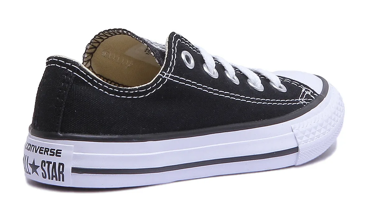 Converse All Star Core Kids Low In Black Shoes Converse