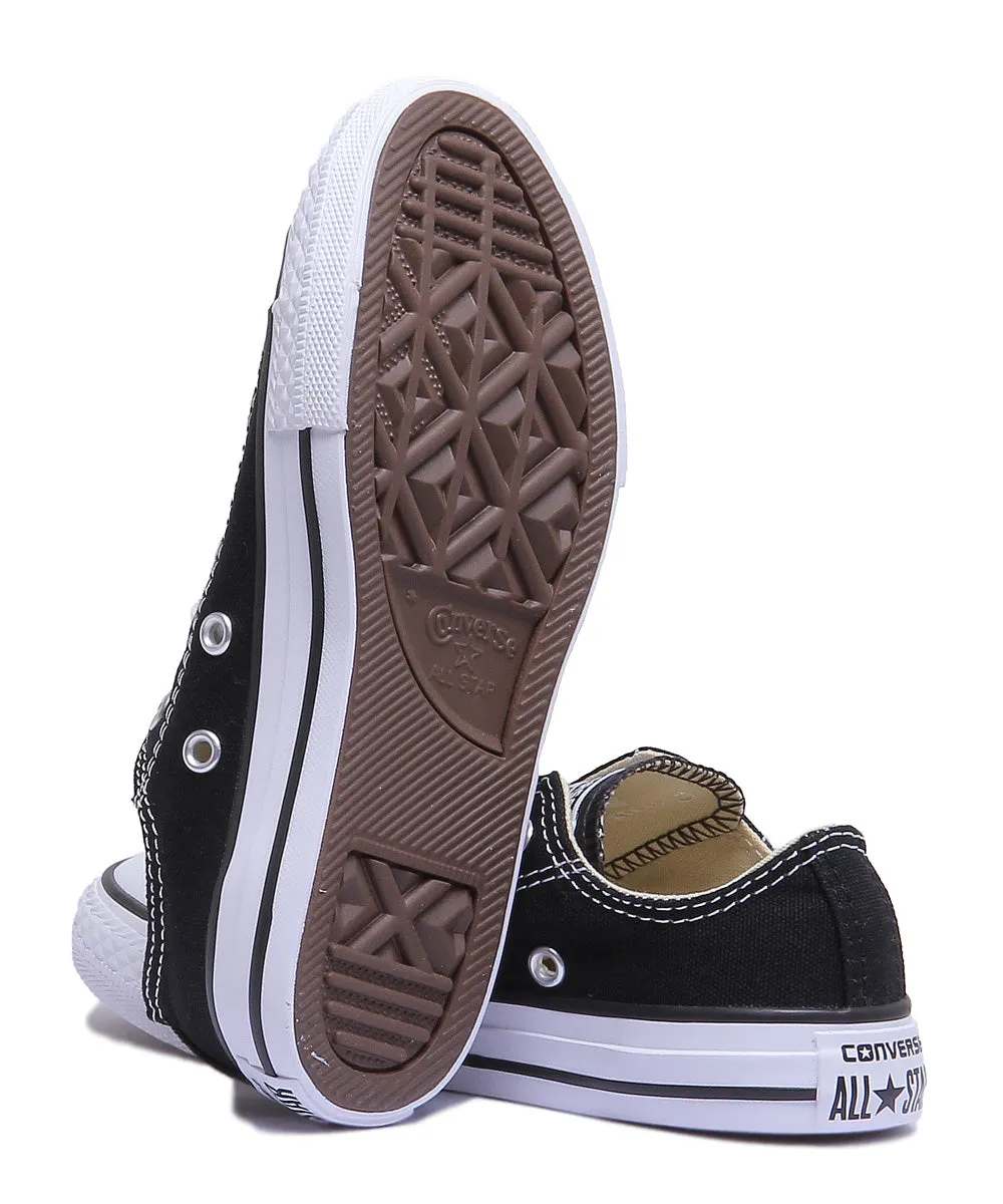 Converse All Star Core Kids Low In Black Shoes Converse