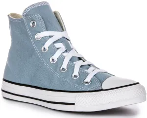 Converse All Star Hi A08579C In Blue Shoes Converse