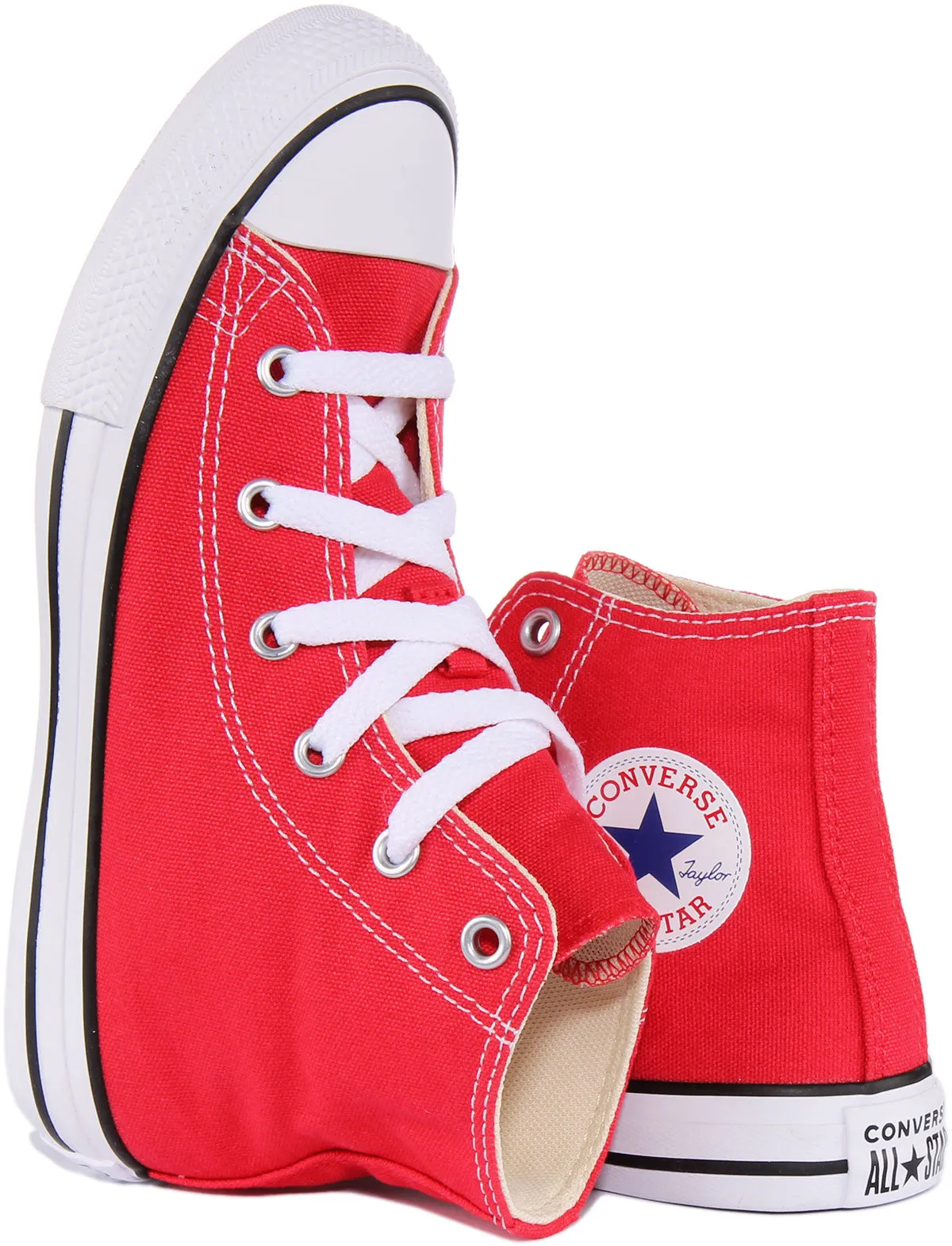Converse All Star Hi Core Kid In Red Shoes Converse