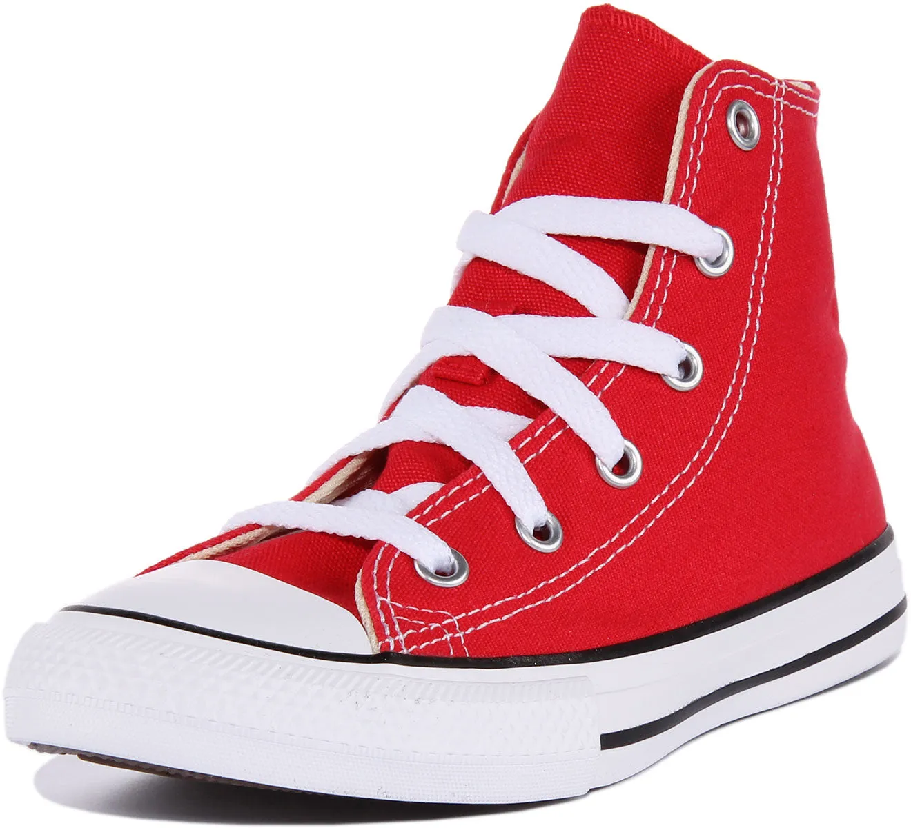 Converse All Star Hi Core Kid In Red Shoes Converse